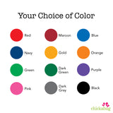 Class of 2026 Graduation Cap Address Labels: Choose A Color!