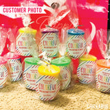 "Wishing You a Colorful Valentine's Day" Stickers