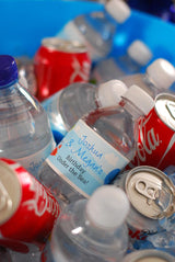 Under the Sea Birthday Party Water Labels