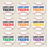 Baseball Snack Day Labels - Your Choice of Color
