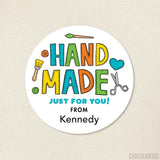 Crafty "Hand Made" Stickers