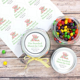 Floral Pink Mixer Food & Baking Gift Labels