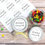 Script "Homemade With Love" Food & Baking Gift Labels