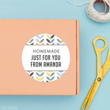 Modern Pattern Food & Baking Gift Labels