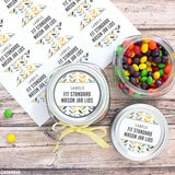 Modern Pattern Food & Baking Gift Labels