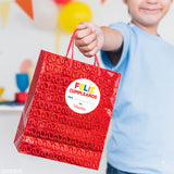 Birthday Candle "Feliz Cumpleaños" Gift Labels