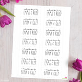 Farmhouse "Made Just For You" Gift Labels