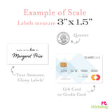 Bold Script "Made With Love" Gift Labels