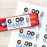 Baseball Team Snack Labels - Your Choice of Color