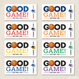Basketball Team Snack Labels - Your Choice of Color