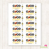 Football Team Snack Labels - Your Choice of Color