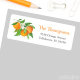 Oranges Address Labels