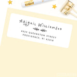 Whimsical Handwritten Address Labels