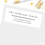 Boho Divider Address Labels
