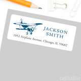 Airplane Address Labels
