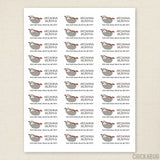 Sloth Address Labels