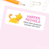 Cat Address Labels