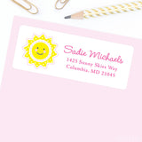 Sunshine Address Labels