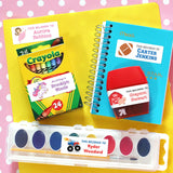 Black and White Banner "This Belongs To" Labels