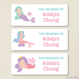 Mermaid "This Belongs To" Labels