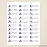 Hummingbird Address Labels