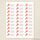 Lobster Address Labels