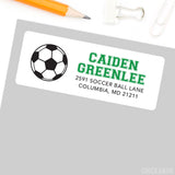 Soccer Address Labels