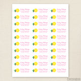 Pink Lemonade Address Labels