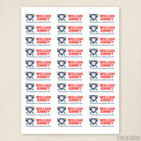 Baseball Address Labels