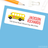 School Bus Address Labels