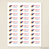 Rocket Address Labels