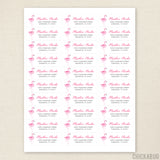 Flamingo Address Labels
