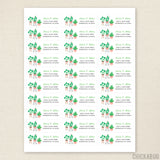 Potted Plants Address Labels