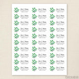 Potted Plant Address Labels
