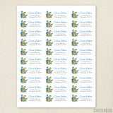 Birds and Birdhouses Address Labels