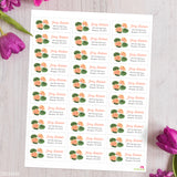 Lily Pad Address Labels
