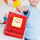 Cupcakes Birthday Gift Labels