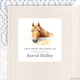 Horses "This Book Belongs To" Bookplate Labels