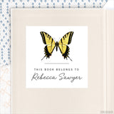Butterfly "This Book Belongs To" Bookplate Labels