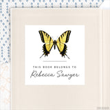 Butterfly "This Book Belongs To" Bookplate Labels