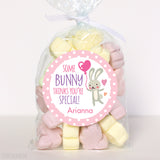 "Some Bunny Thinks You're Special" Easter Stickers - Pink