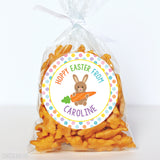 "Hoppy Easter" Bunny Stickers