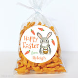 Watercolor Easter Bunny Stickers