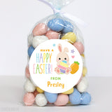 Pastel Baby Bunny Easter Stickers
