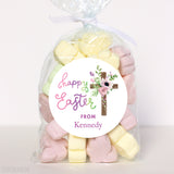 Religious Happy Easter Stickers