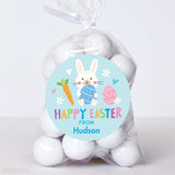 Blue Easter Bunny Stickers