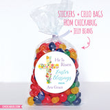 "He Is Risen" Religious Easter Blessings Stickers