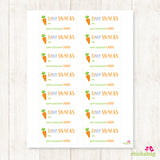 "Bunny Snacks" Easter Gift Labels