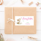 Bunny and Butterfly Easter Gift Labels