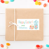 Blue Gnome Easter Gift Labels